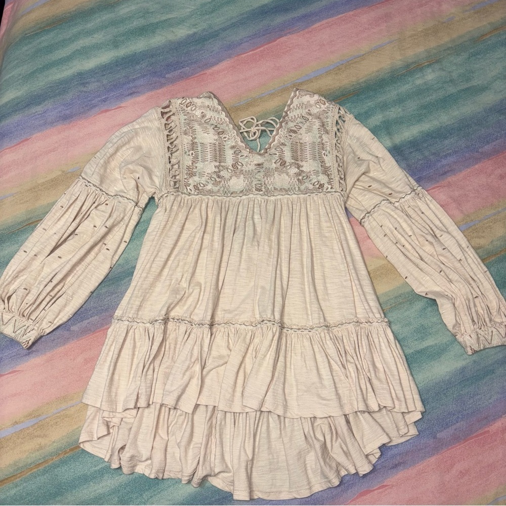Free People Much Love Tunic women’s size M - Picture 3 of 12